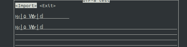 Fill-In Unicode Fill-In Unicode